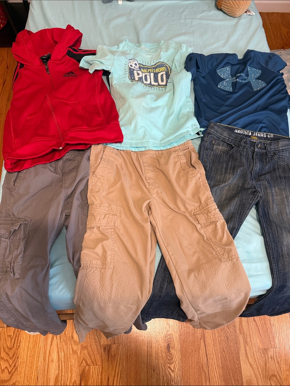 Boys bundle tops and pants sizes 8-10